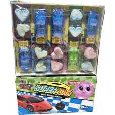 Маршмеллоу + іграшка "SUPER CAR" Машина 2,5 гр 30 шт/блок